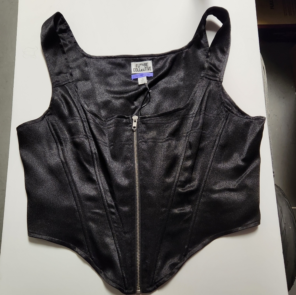 Furture Collective Corset Shirt
